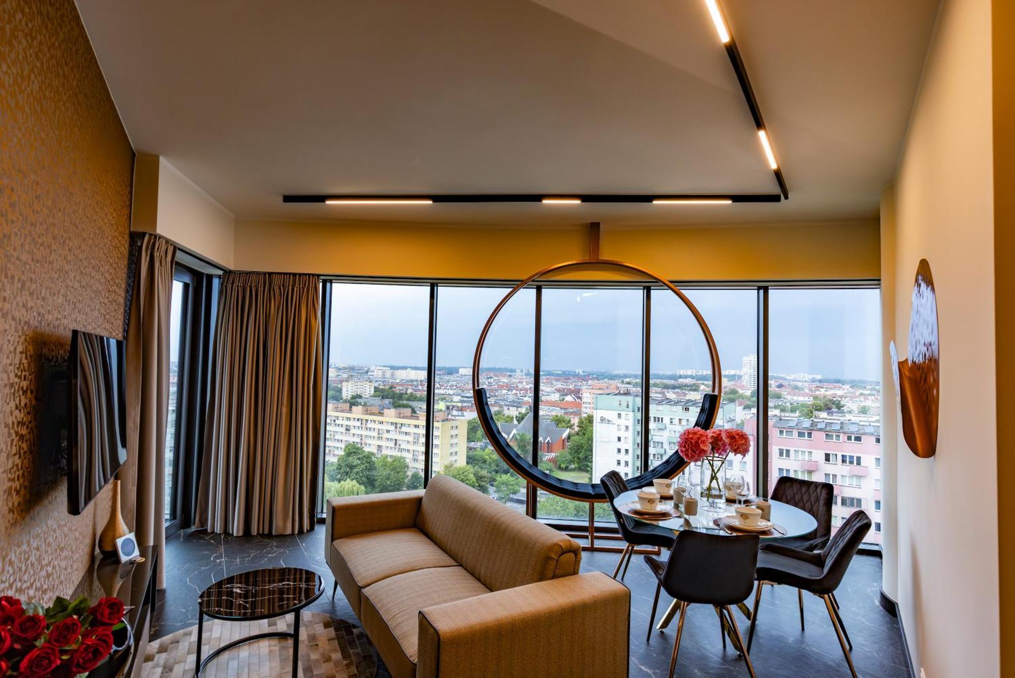 Kaleo Apartments - Hanza Tower ชเตชชิน ภายนอก รูปภาพ